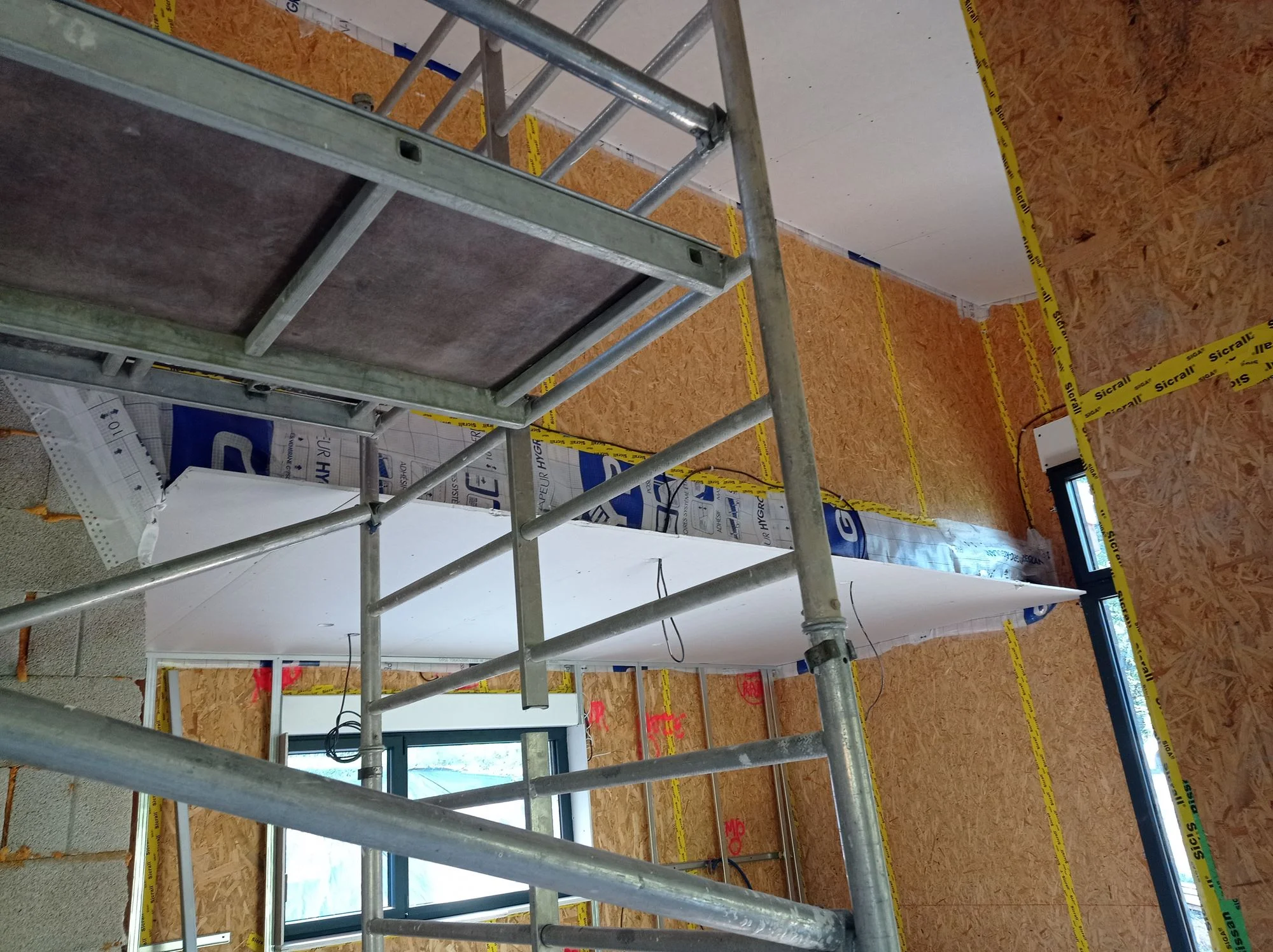 Construction durable en bois - Charpente apparente